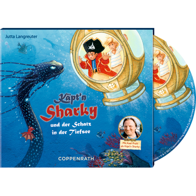 CD Hörspiel: Käpt'n Sharky und der Schatz in der Tiefsee