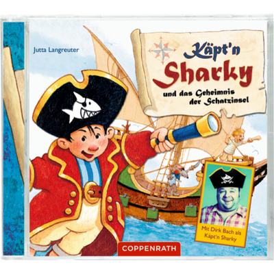 CD Hörspiel: Käpt'n Sharky und das Geheimnis der Schatzinsel