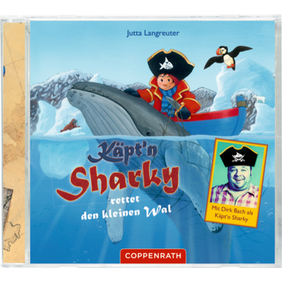 CD Hörspiel: Käpt'n Sharky rettet den kleinen Wal