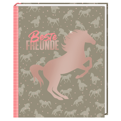 Freundebuch I LOVE HORSES - Beste Freunde