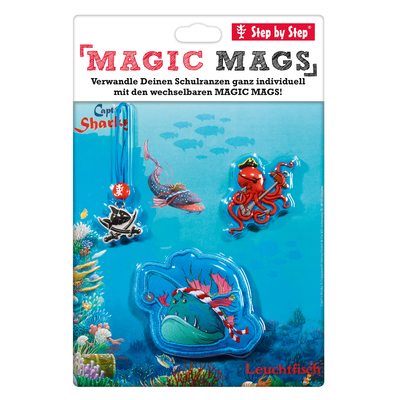 MAGIC MAGS Capt'n Sharky (für Ranzen/Rucksäcke von Step by Step)