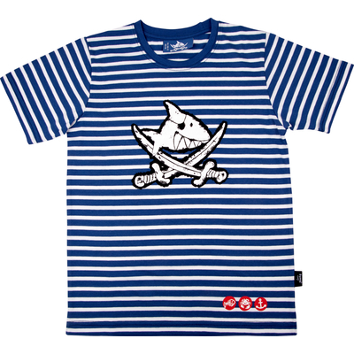 T-Shirt Capt'n Sharky, one size (Gr.104/116)
