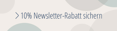 Farbfläche mit dem Text "10% Newsletter Rabatt sichern"