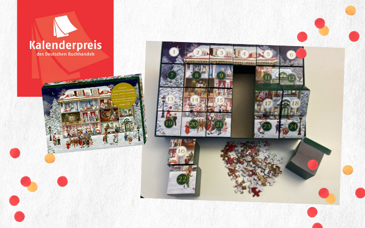 Kalenderpreis des Deutschen Buchhandels für den Puzzle-Adventskalender